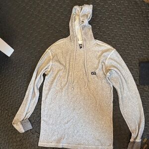 Billabong boys Light Gray Hooded Pullover Sweatshirt